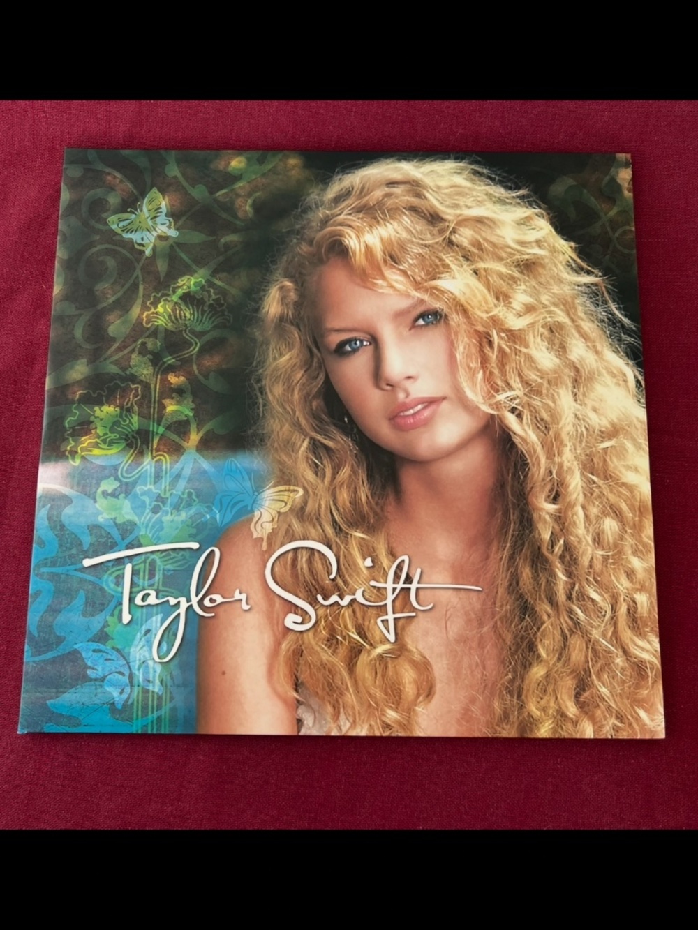 Taylor Swift Debut Vinyl 2LP Taylor Swift Self-Titled Vinyl Record Sold Out Rare